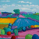painting of landscape with 